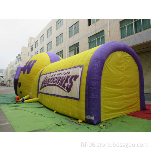 2015 New Style Inflatable Football Helmet Adult Tunnel